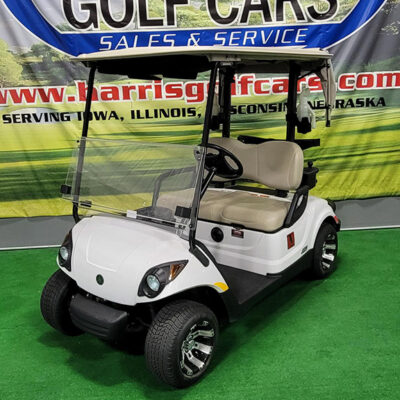 2015 Glacier White Electric Golf Car