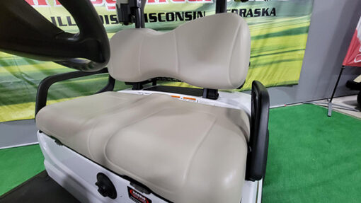 2015 Yamaha Drive Electric PTV Glacier White Golf Car - Image 4