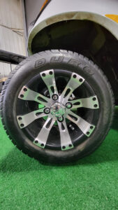 2015 Glacier White Electric Golf Car