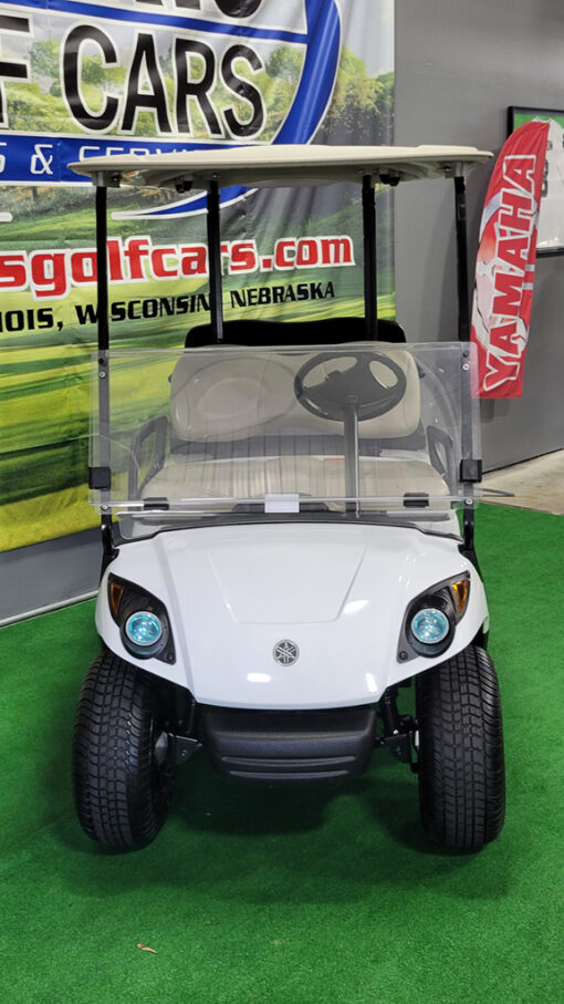 2016 Yamaha Drive Electric PTV Glacier White 4-Passenger Vehicle - Image 2