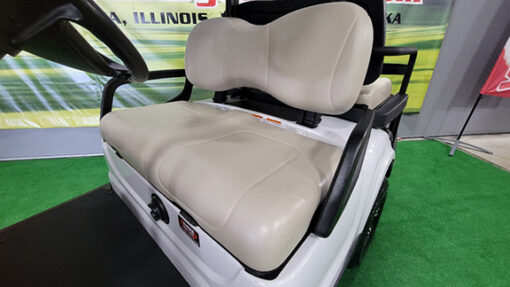 2016 Yamaha Drive Electric PTV Glacier White 4-Passenger Vehicle - Image 4