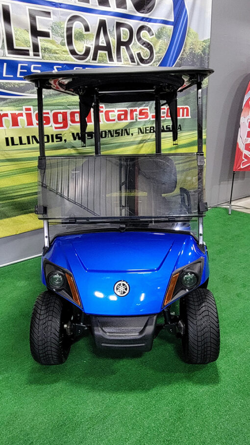 2017 Yamaha Drive 2 EFI PTV Aqua Blue Golf Car - Image 2