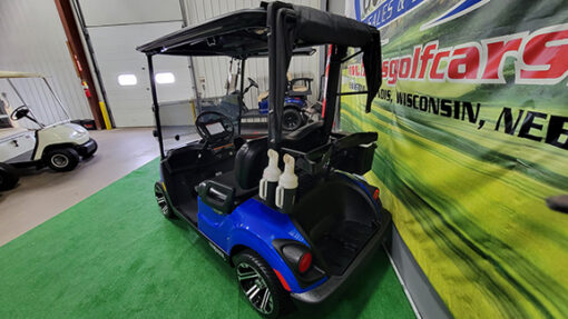 2017 Yamaha Drive 2 EFI PTV Aqua Blue Golf Car - Image 5