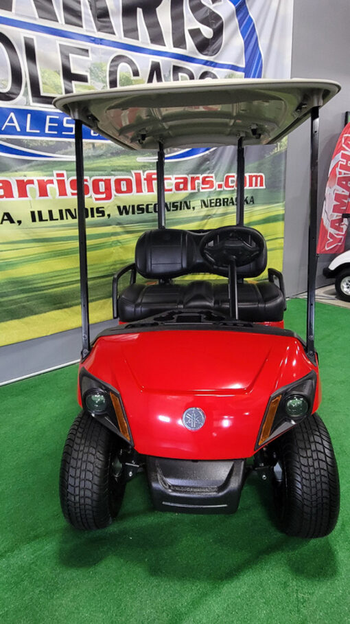 2024 Yamaha Drive 2 EFI PTV Coral Red Golf Car - Image 2