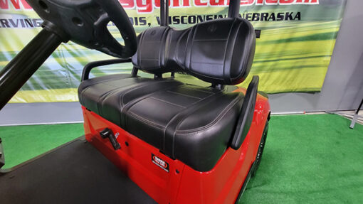 2024 Yamaha Drive 2 EFI PTV Coral Red Golf Car - Image 4