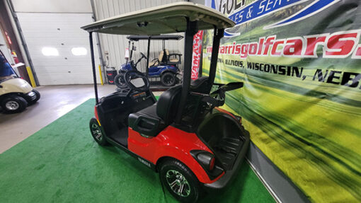 2024 Yamaha Drive 2 EFI PTV Coral Red Golf Car - Image 5