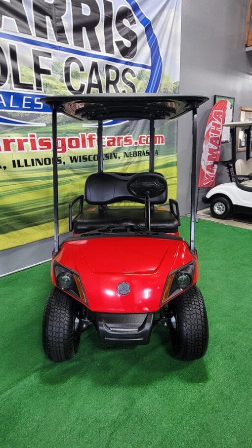 2024 Yamaha Drive 2 EFI PTV Coral Red Golf Car - Image 2