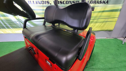 2024 Yamaha Drive 2 EFI PTV Coral Red Golf Car - Image 4