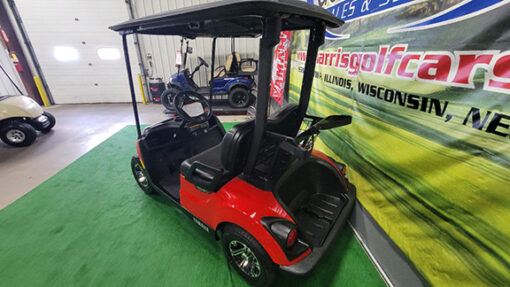 2024 Yamaha Drive 2 EFI PTV Coral Red Golf Car - Image 5