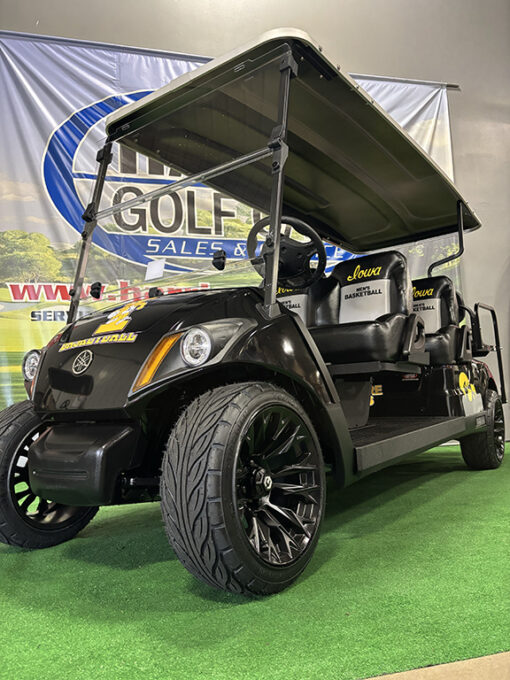 Custom Iowa Hawkeye Men's Basketball 6-Passenger Vehicle - Image 3