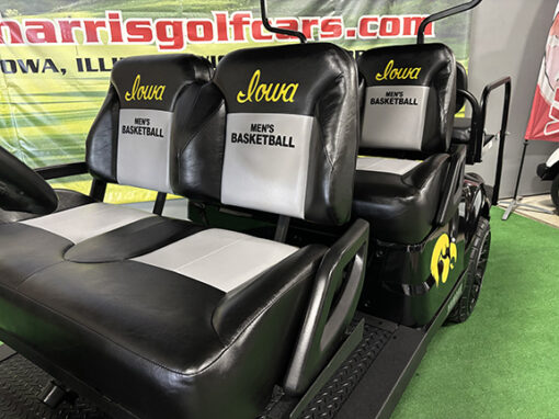 Custom Iowa Hawkeye Men's Basketball 6-Passenger Vehicle - Image 4